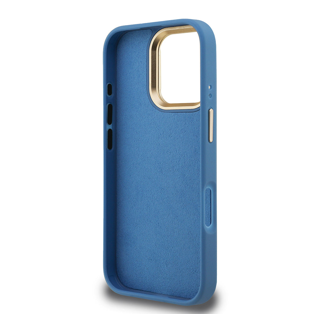 Guess iPhone 16 Pro Orjinal Lisanslı PU Deri 4G Desenli Metal Büyük 4G ve Yazı Logolu Kamera Standlı Kılıf Guess iPhone 16 Pro Orjinal Lisanslı PU Deri 4G Desenli Metal Büyük 4G ve Yazı Logolu Kamera Standlı Kılıf